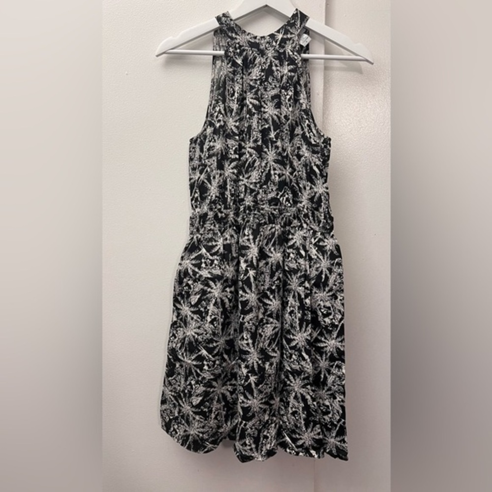 Cute & Stylish Floral Print Halter Neck Elegant Dress G17